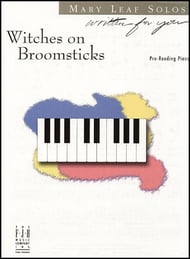 Witches on Broomsticks piano sheet music cover